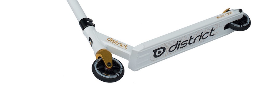 Самокаты и рули District.